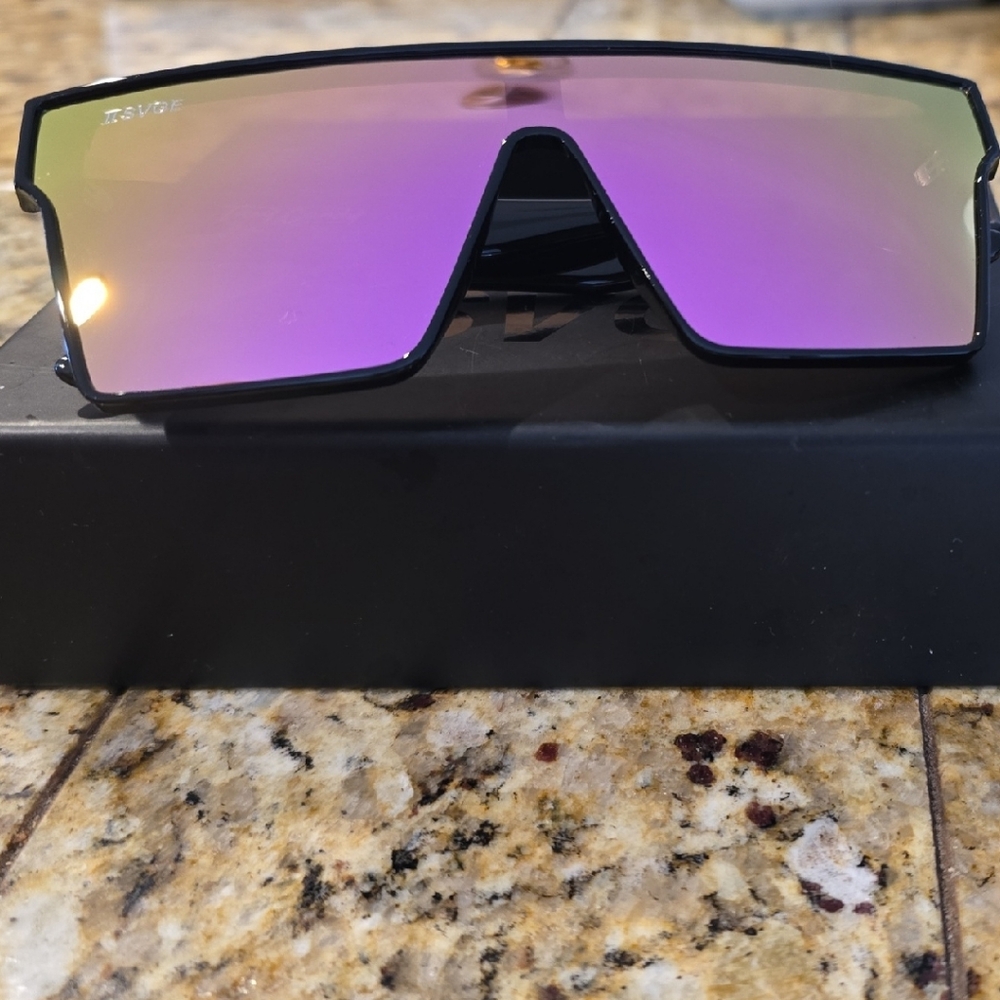 Black and Purple Women's Sunglasses